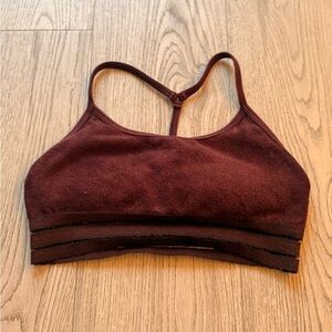 ALO Yoga Dark Brown Bra